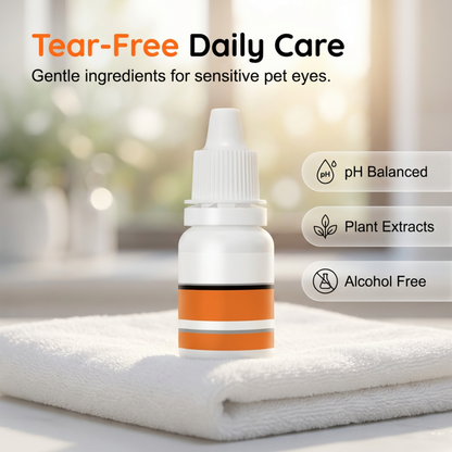 💐50% OFF ! Vet-Recommended Eye Solution – Gentle Formula for Sensitive Breeds 🩺🐕【Limited Offer】