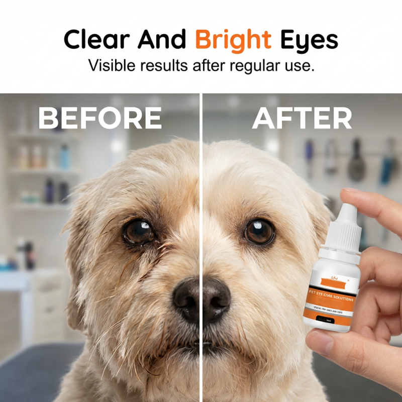 💐50% OFF ! Vet-Recommended Eye Solution – Gentle Formula for Sensitive Breeds 🩺🐕【Limited Offer】