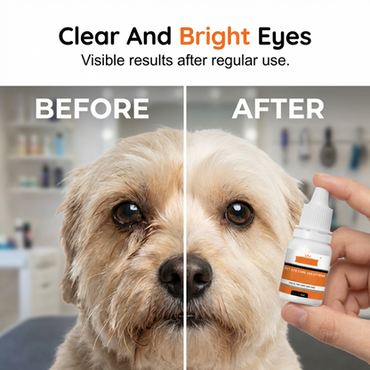 💐50% OFF ! Vet-Recommended Eye Solution – Gentle Formula for Sensitive Breeds 🩺🐕【Limited Offer】
