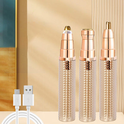 📢📢49% OFF !! ⏰✂️ 2026 Sale — Over 38,000 Sold!🔥 Portable Electric Eyebrow Trimmer – Interchangeable Heads 🪒
