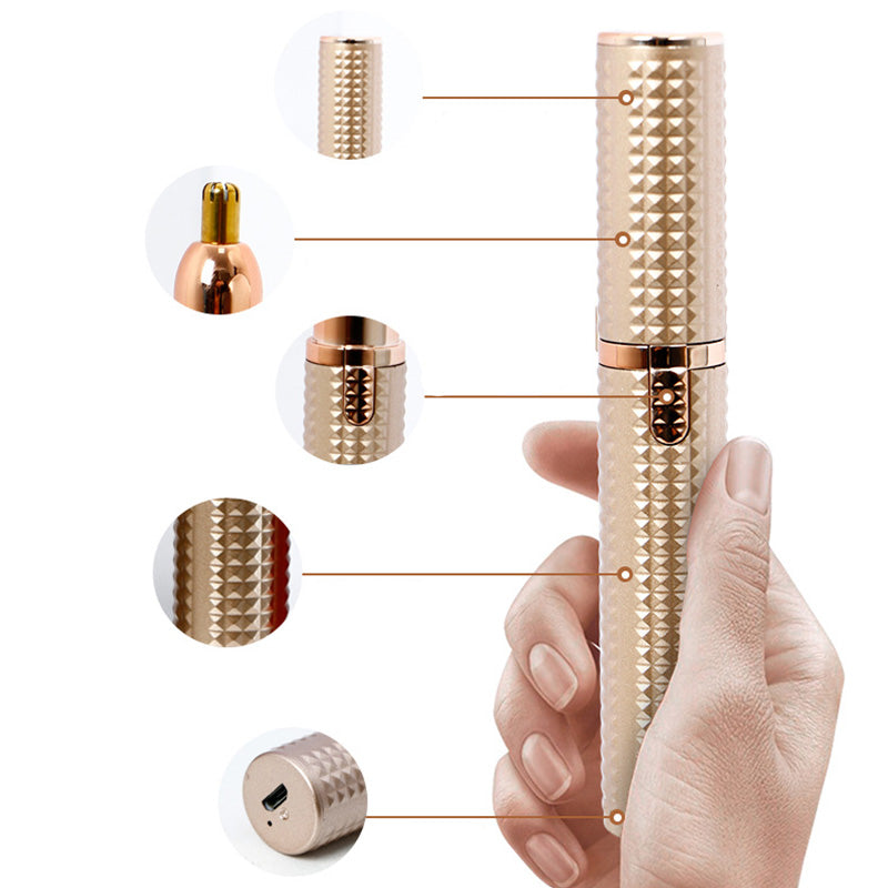 📢📢49% OFF !! ⏰✂️ 2026 Sale — Over 38,000 Sold!🔥 Portable Electric Eyebrow Trimmer – Interchangeable Heads 🪒