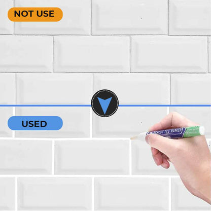 Tile Grout Repair Coloured Pencil