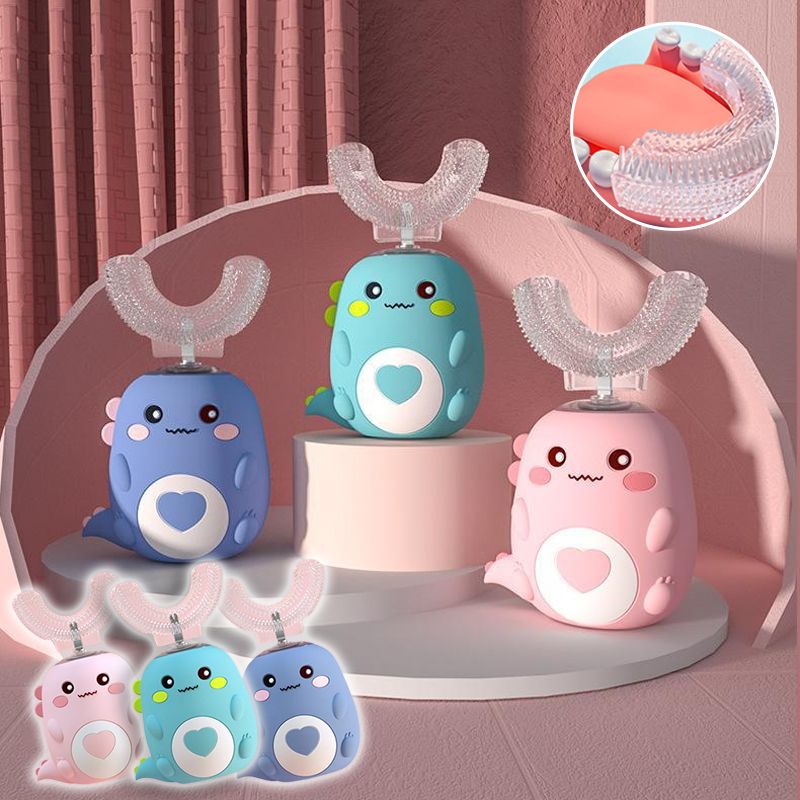 ⏰Los productos más vendidos tienen un 50 % de descuento🦷🪥Cepillo de dientes eléctrico inteligente en forma de U para niños