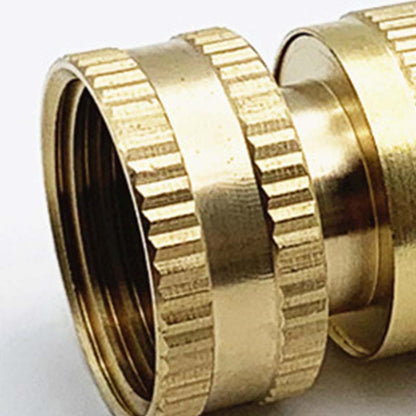 🔩50% OFF! ✨ 3/4" Brass Quick Connect Fitting – Rust-Proof, Leak-Free, Universal 💧