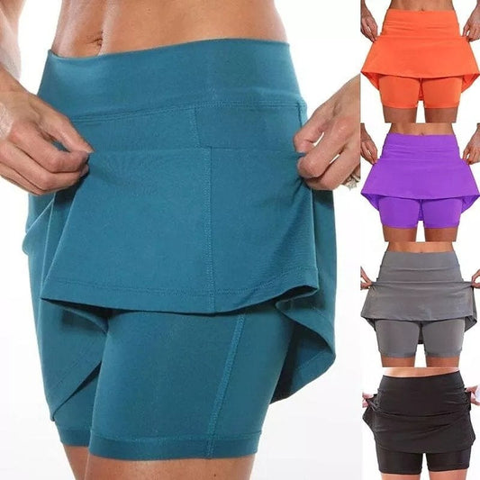 🎁Falda pantalón activa anti rozaduras – Súper suave y cómoda🔥