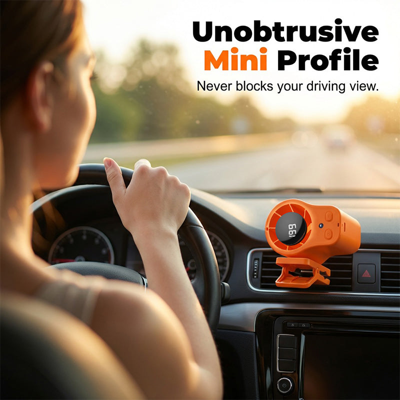 ✨Hands-Free Personal Cooling Fan with LED Display