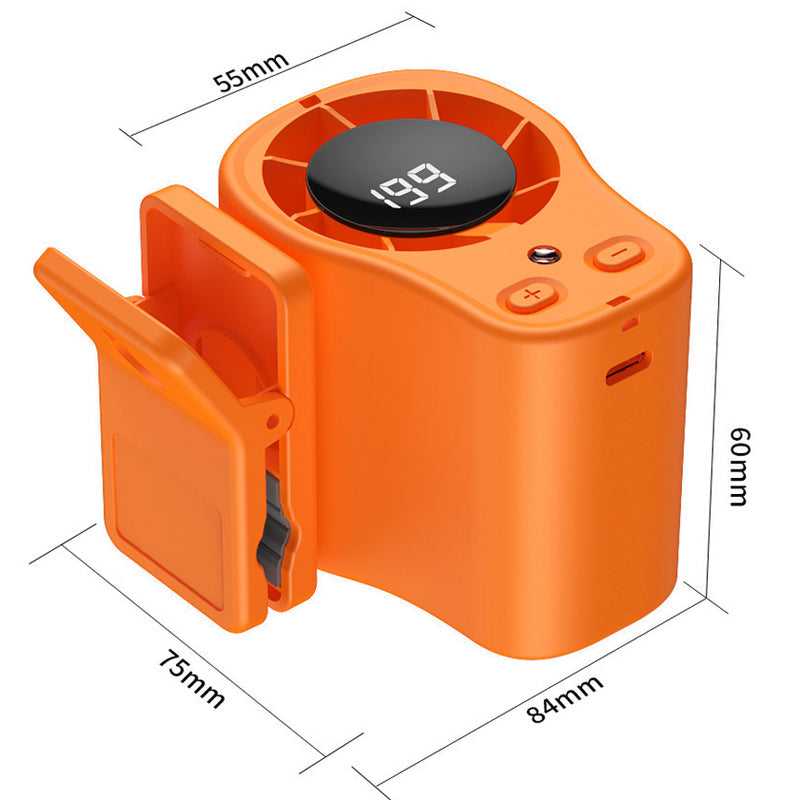 ✨Hands-Free Personal Cooling Fan with LED Display