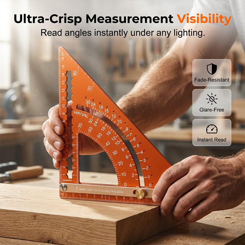 ⏰Precision woodworking triangle