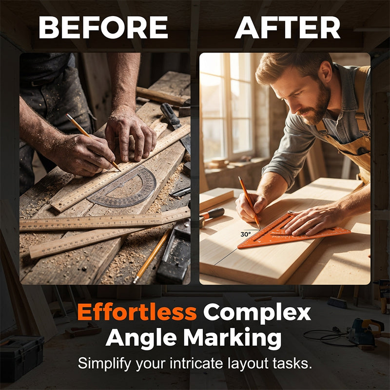 ⏰Precision woodworking triangle