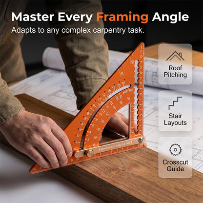 ⏰Precision woodworking triangle