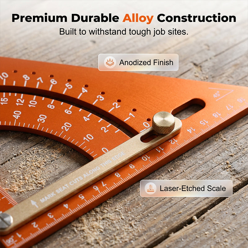 ⏰Precision woodworking triangle