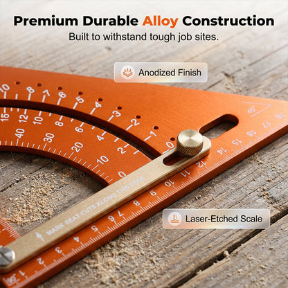 ⏰Precision woodworking triangle