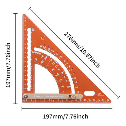 ⏰Precision woodworking triangle