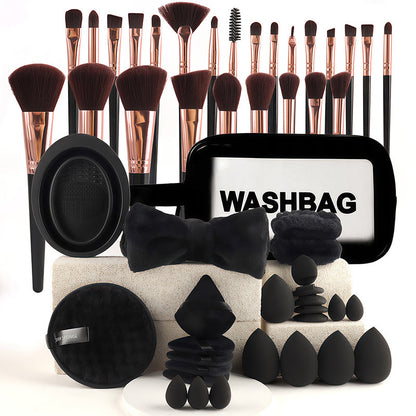 📢📢50% OFF !! ⏰ All-in-One Makeup Brush & Sponge Set