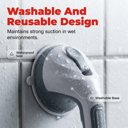 Drill-Free Suction Cup Grab Bar