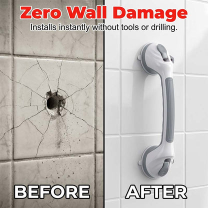 Drill-Free Suction Cup Grab Bar