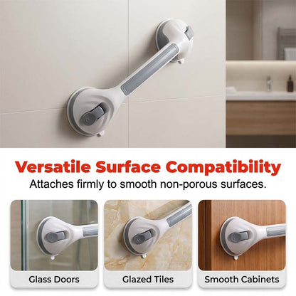 Drill-Free Suction Cup Grab Bar
