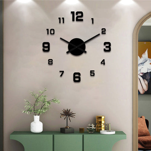 🥳2026 HOT SALE🥳💞DIY Acrylic Wall Clock Set – 3D depth 🛌✨