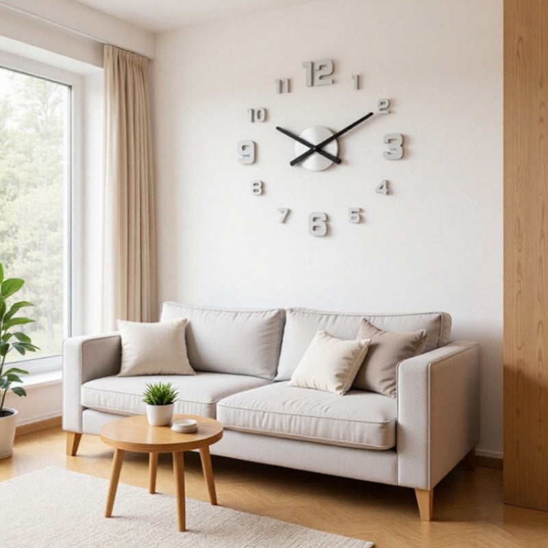 🥳2026 HOT SALE🥳💞DIY Acrylic Wall Clock Set – 3D depth 🛌✨