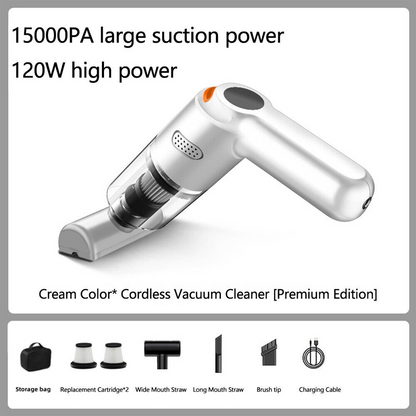 📢📢53% OFF !! ⏰ Cordless Car Vacuum – 10000Pa Suction & 4000mAh Battery 🚗