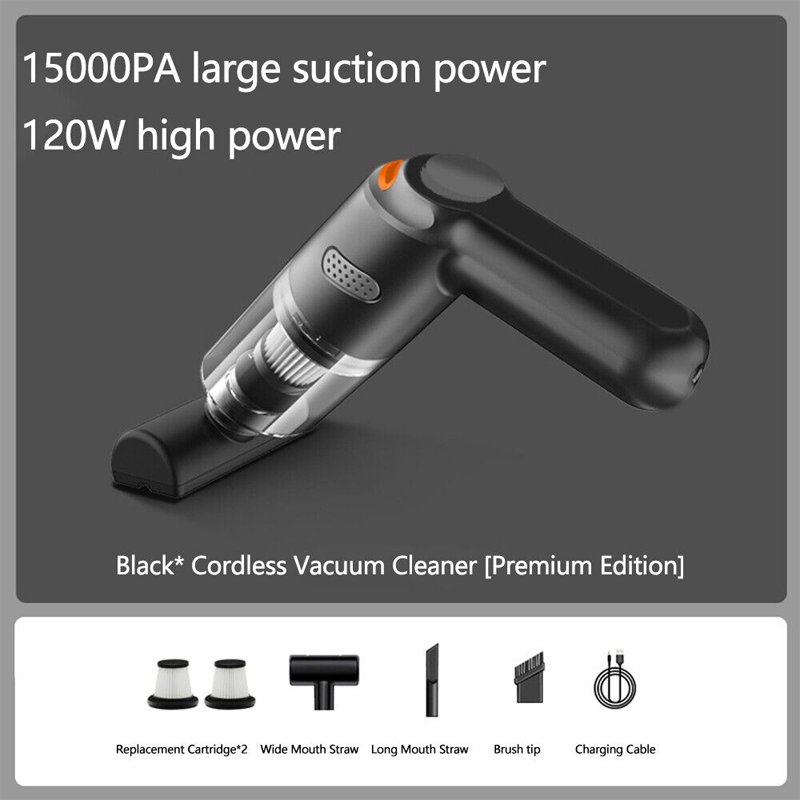📢📢53% OFF !! ⏰ Cordless Car Vacuum – 10000Pa Suction & 4000mAh Battery 🚗