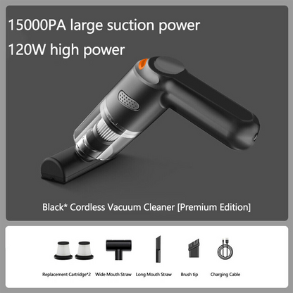 📢📢53% OFF !! ⏰ Cordless Car Vacuum – 10000Pa Suction & 4000mAh Battery 🚗