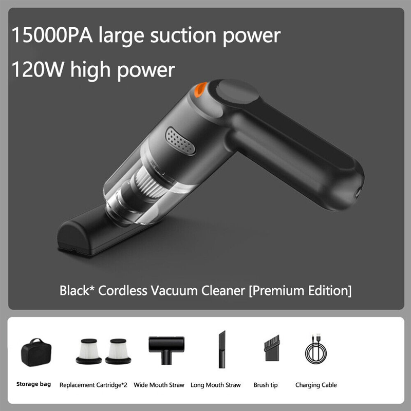 📢📢53% OFF !! ⏰ Cordless Car Vacuum – 10000Pa Suction & 4000mAh Battery 🚗