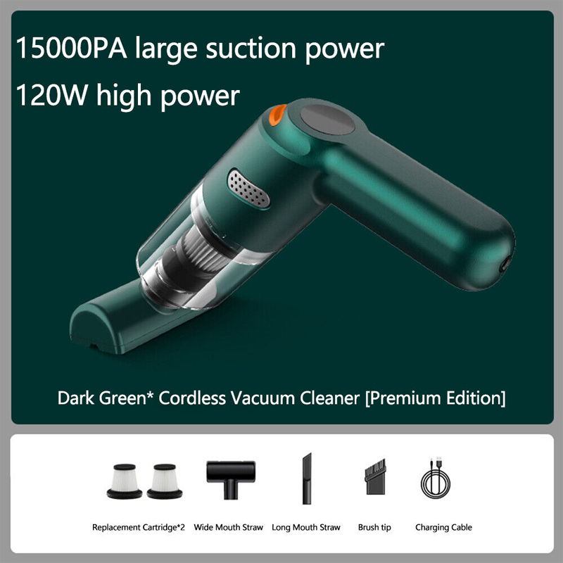 📢📢53% OFF !! ⏰ Cordless Car Vacuum – 10000Pa Suction & 4000mAh Battery 🚗