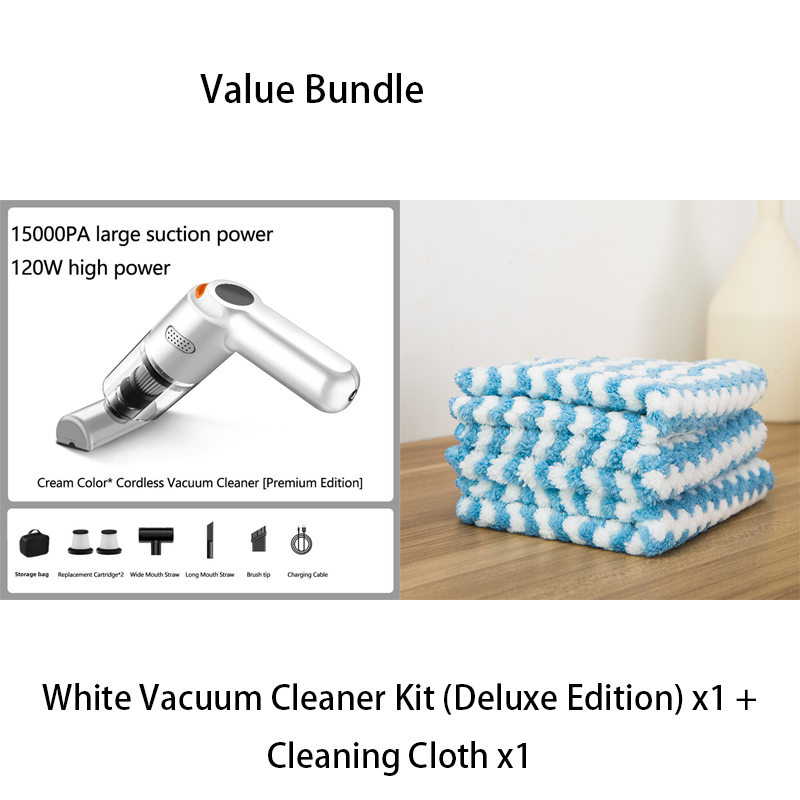 📢📢53% OFF !! ⏰ Cordless Car Vacuum – 10000Pa Suction & 4000mAh Battery 🚗