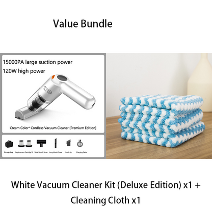 📢📢53% OFF !! ⏰ Cordless Car Vacuum – 10000Pa Suction & 4000mAh Battery 🚗