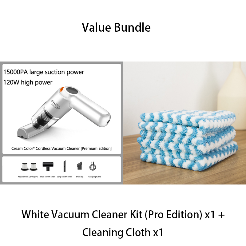 📢📢53% OFF !! ⏰ Cordless Car Vacuum – 10000Pa Suction & 4000mAh Battery 🚗