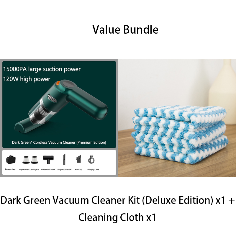 📢📢53% OFF !! ⏰ Cordless Car Vacuum – 10000Pa Suction & 4000mAh Battery 🚗