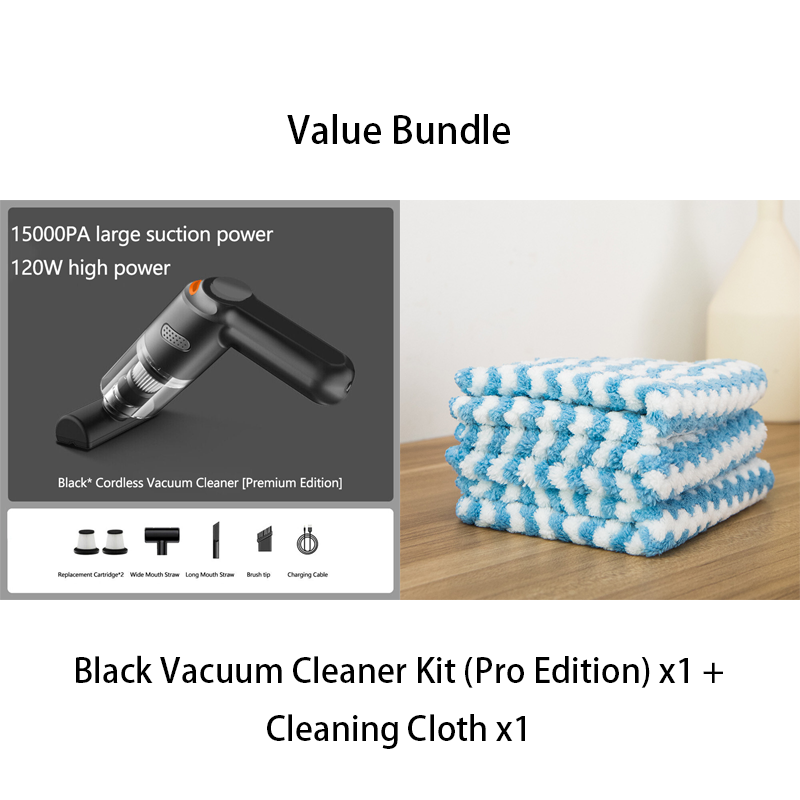 📢📢53% OFF !! ⏰ Cordless Car Vacuum – 10000Pa Suction & 4000mAh Battery 🚗