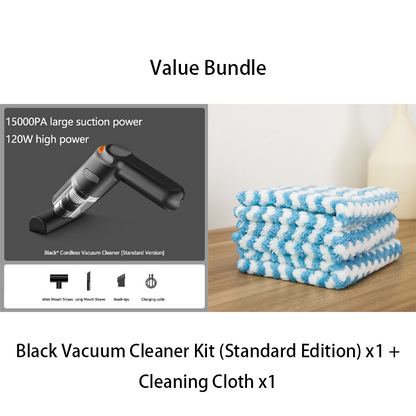 📢📢53% OFF !! ⏰ Cordless Car Vacuum – 10000Pa Suction & 4000mAh Battery 🚗
