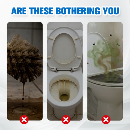 No-Touch Disposable Toilet Scrubber Set