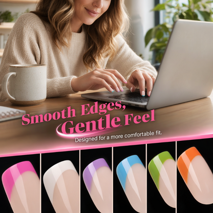 🥳2026 HOT SALE🥳💞50K+ SOLD!💅✨ Color Pop Press-On Nails