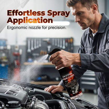 Waterless Fast Acting Car Engine Bay Cleaner