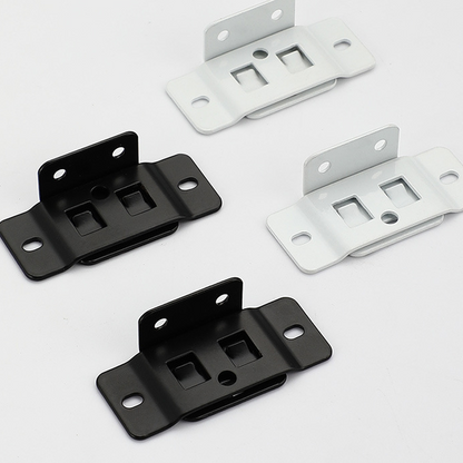 Free Mounting Screws Included  2-in-1 Locking Insert Shelf Brackets