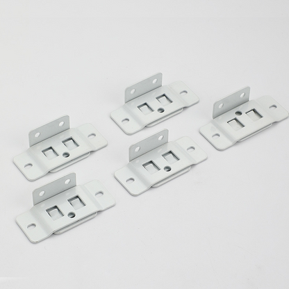 Free Mounting Screws Included  2-in-1 Locking Insert Shelf Brackets