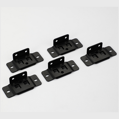 Free Mounting Screws Included  2-in-1 Locking Insert Shelf Brackets
