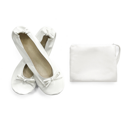 🎁Women's Elegant Foldable Ballet Flats – Lightweight & portable – Perfect for travel, office or back-up comfort – stylish and practical ✨🌸