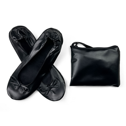 🎁Women's Elegant Foldable Ballet Flats – Lightweight & portable – Perfect for travel, office or back-up comfort – stylish and practical ✨🌸