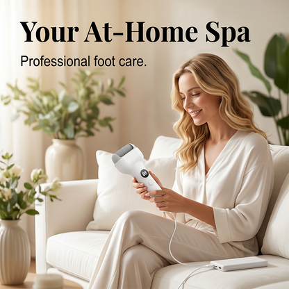 🥳2026 HOT SALE🥳💞50K+ SOLD!🦶🧠 50% OFF! Smart Electric Pedicure Tool – Pressure sensor auto‑stops if too firm. Removes calluses gently, protects delicate skin. A safe home pedicure! 🛡️✨