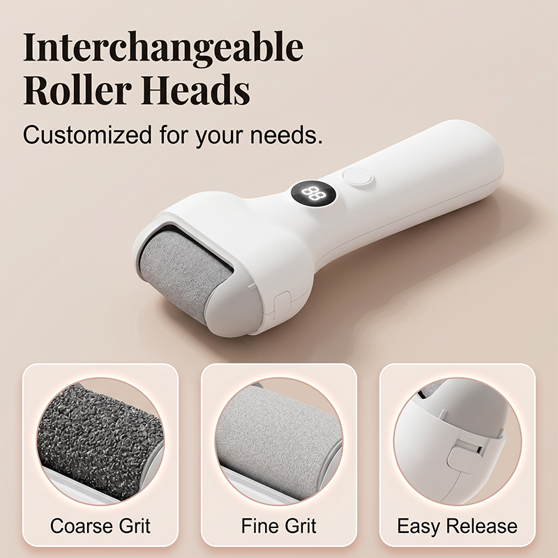🥳2026 HOT SALE🥳💞50K+ SOLD!🦶🧠 50% OFF! Smart Electric Pedicure Tool – Pressure sensor auto‑stops if too firm. Removes calluses gently, protects delicate skin. A safe home pedicure! 🛡️✨