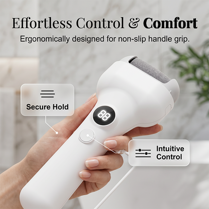 🥳2026 HOT SALE🥳💞50K+ SOLD!🦶🧠 50% OFF! Smart Electric Pedicure Tool – Pressure sensor auto‑stops if too firm. Removes calluses gently, protects delicate skin. A safe home pedicure! 🛡️✨