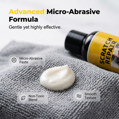 🧼Free Gift  Sponge Scrubber✨Multifunctional Scratch Repair Polish – Works on All Car Colors 🚗✨🛡️🎨