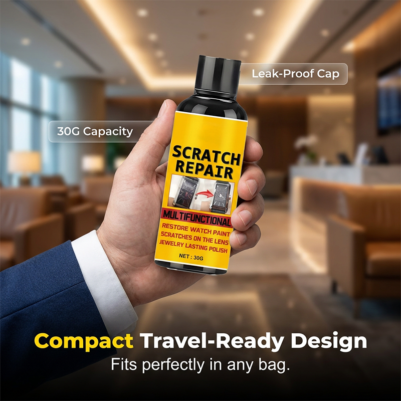🧼Free Gift  Sponge Scrubber✨Multifunctional Scratch Repair Polish – Works on All Car Colors 🚗✨🛡️🎨