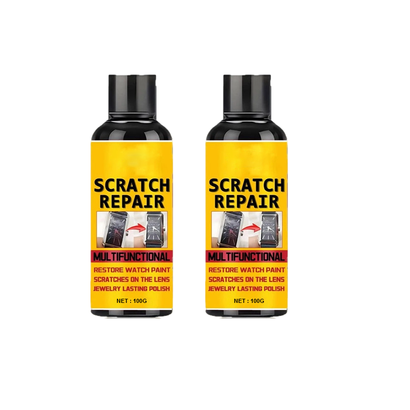 🧼Free Gift  Sponge Scrubber✨Multifunctional Scratch Repair Polish – Works on All Car Colors 🚗✨🛡️🎨