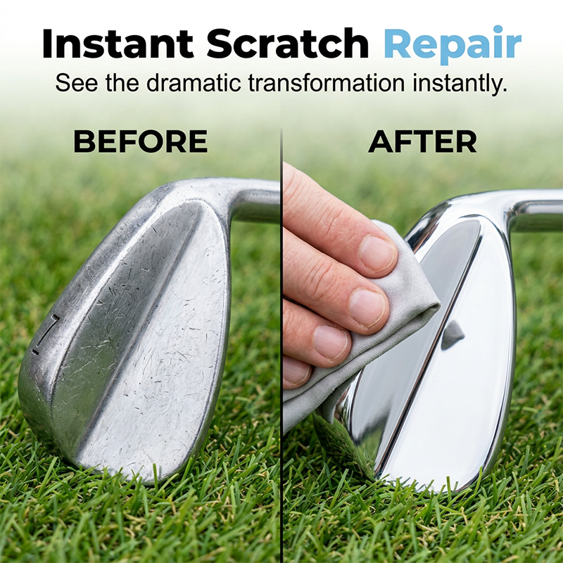 Golf Club Polish and Scratch Remover Daily Care Cleaner