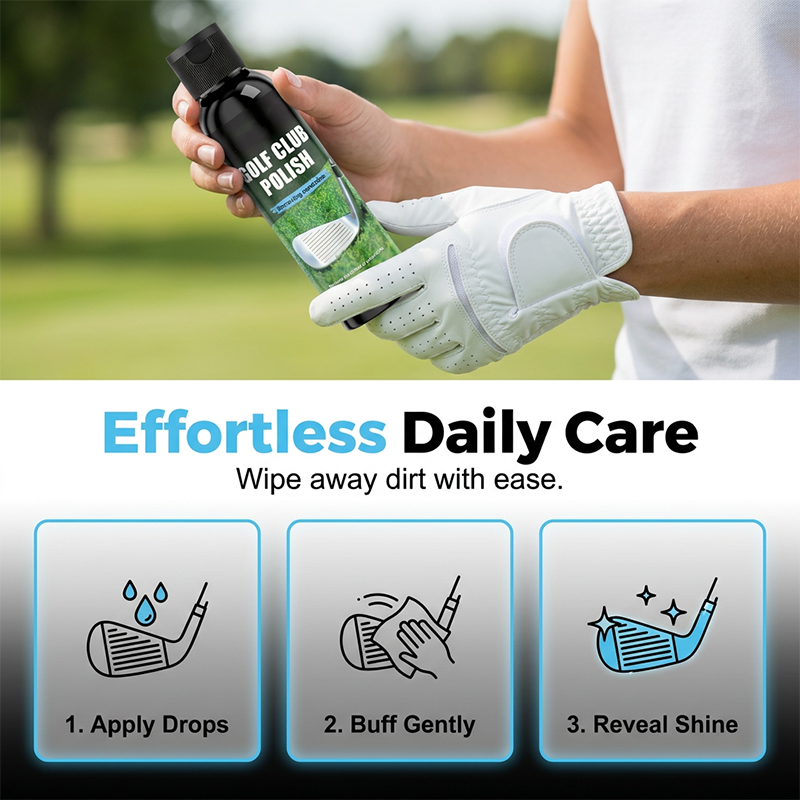 Golf Club Polish and Scratch Remover Daily Care Cleaner